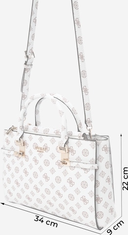 Borsa a mano 'LORALEE' di GUESS in bianco