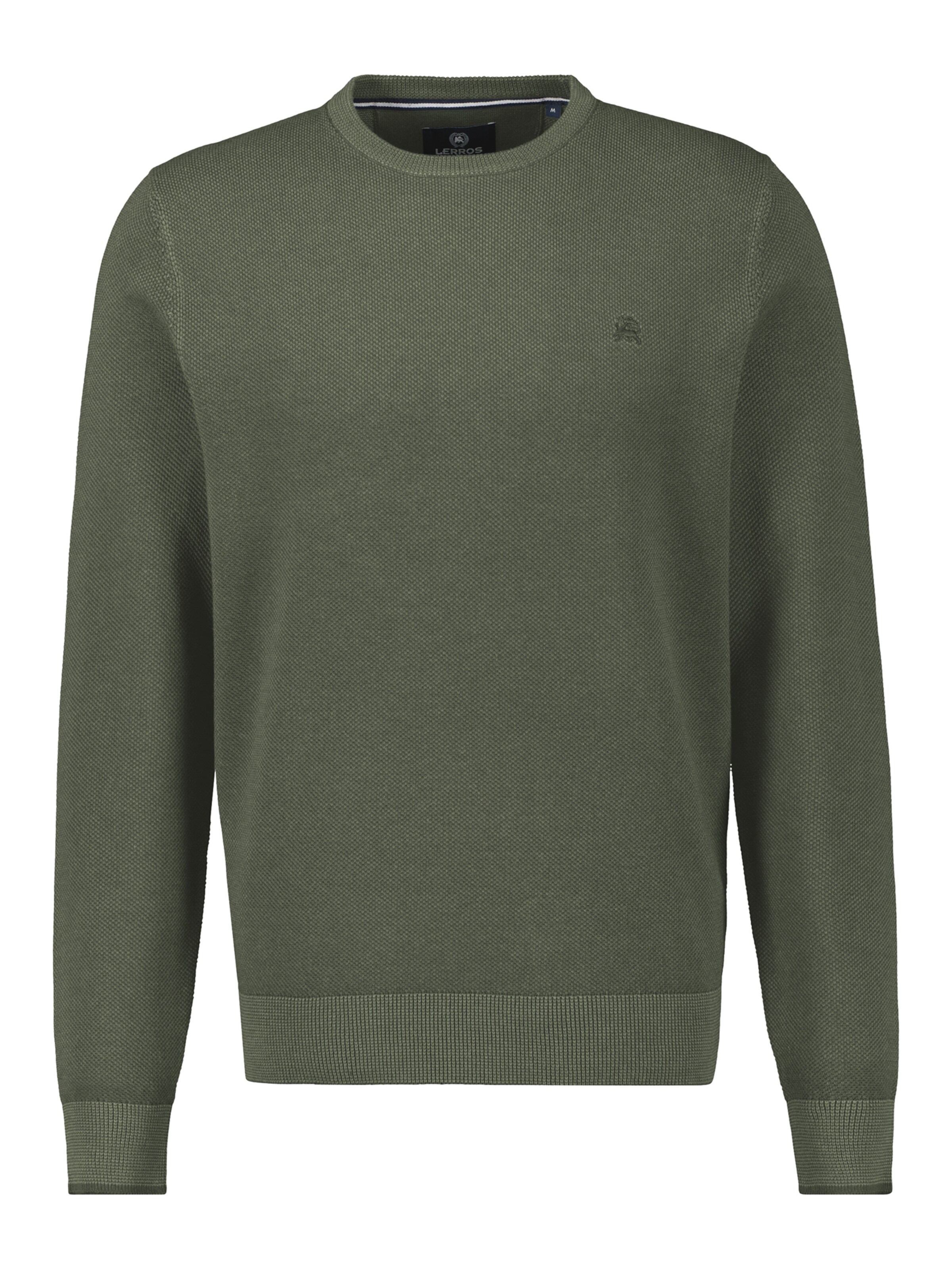 Pull-over LERROS en vert : devant