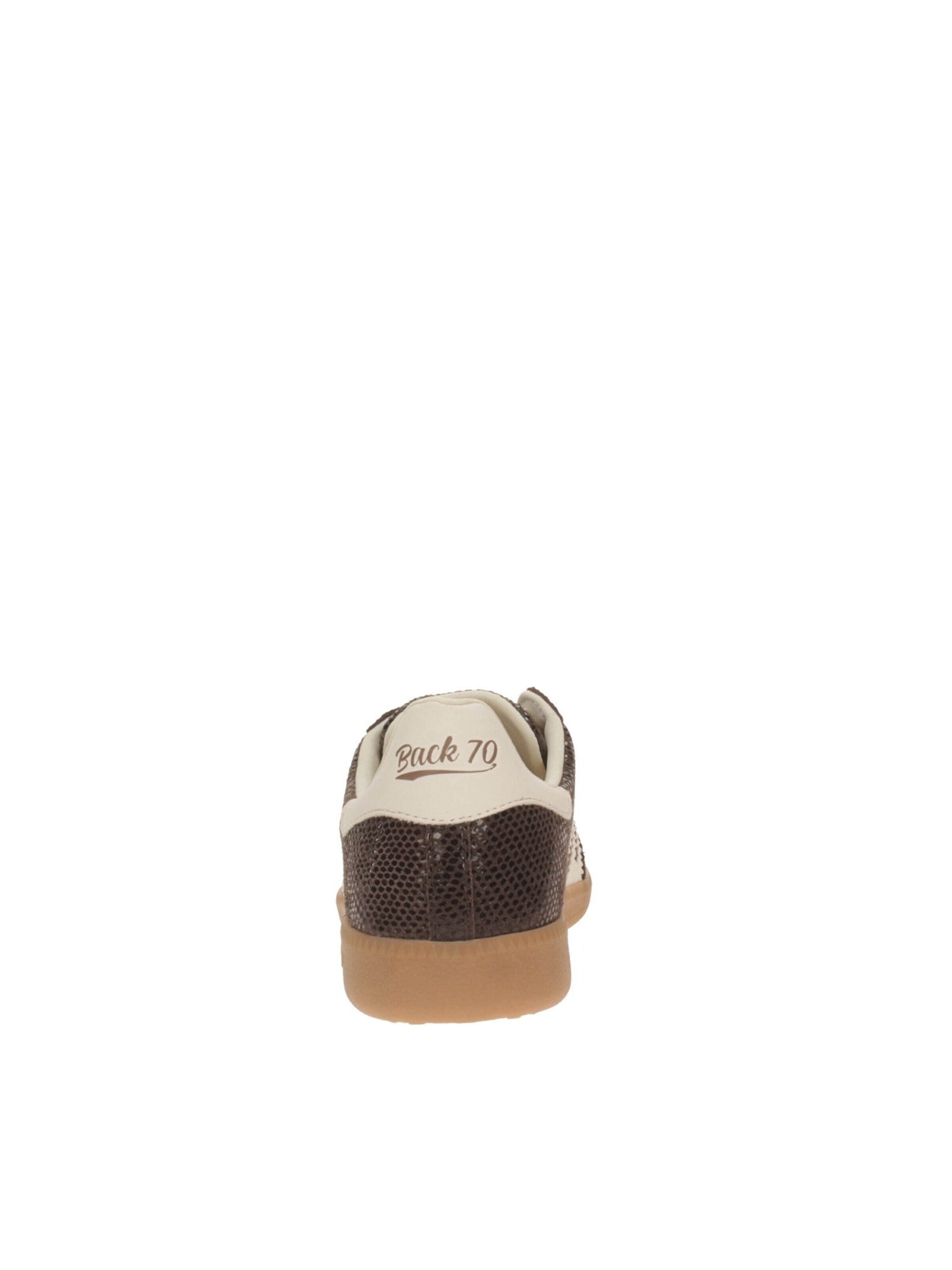 Sneaker bassa di BACK 70 in marrone