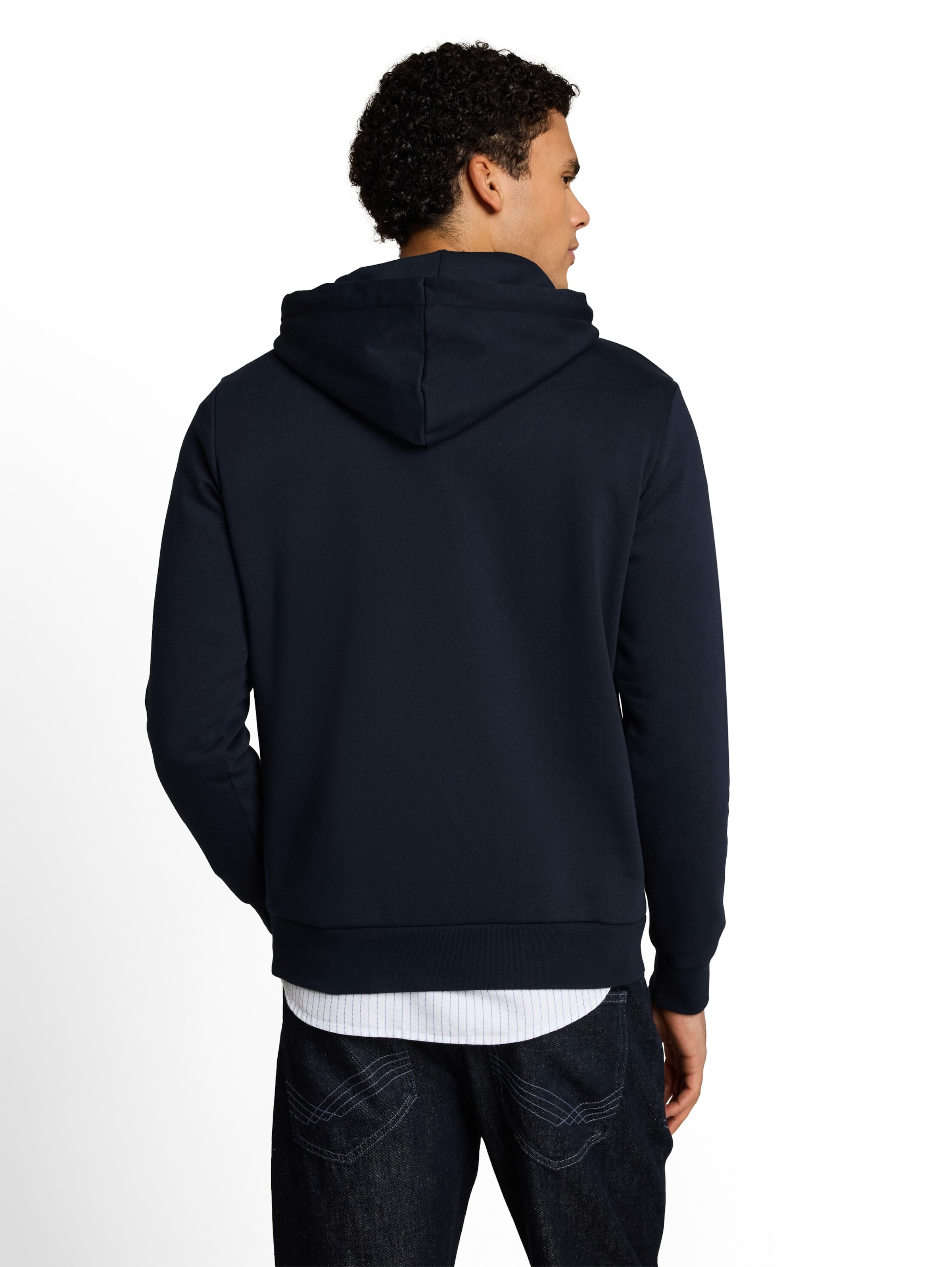 TOM TAILOR DENIM Sweatshirt in Blau