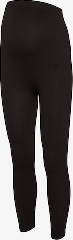 Vero Moda Maternity Skinny Legginsy 'MISA' w kolorze czarny: przód