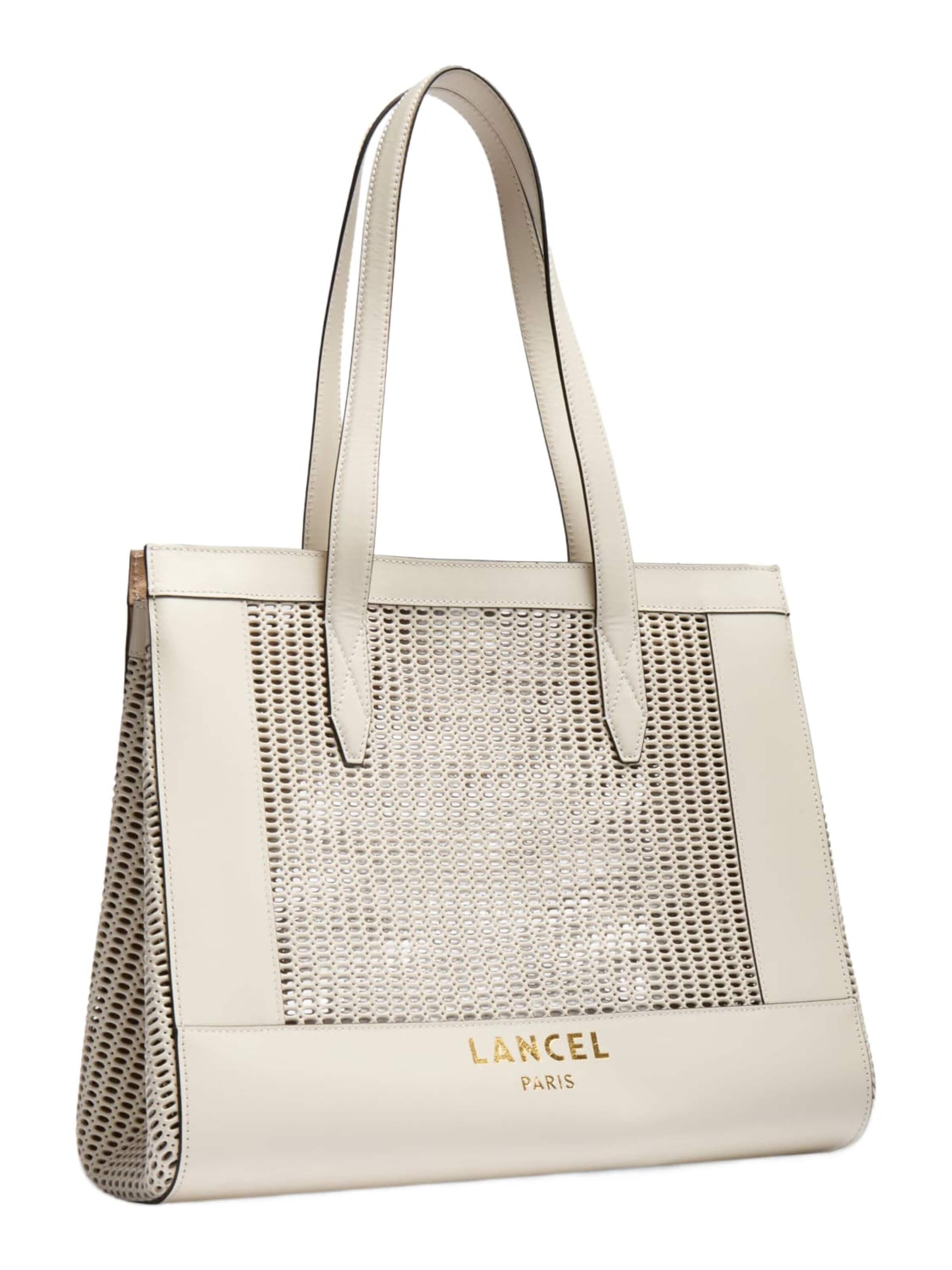 Shopper 'Ajouree' di Lancel in bianco