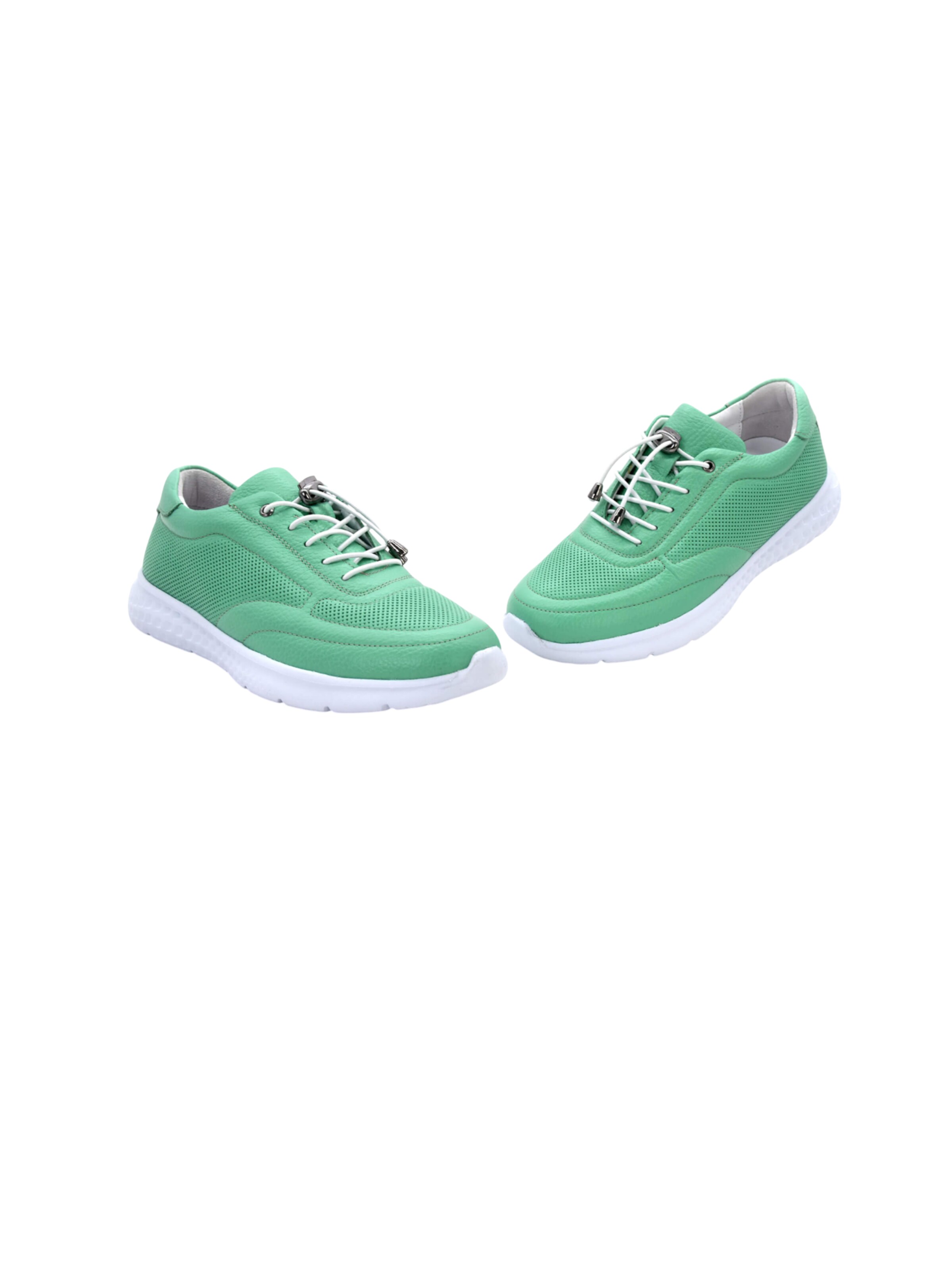Scarpa stringata sportiva di Love Ballerins in verde