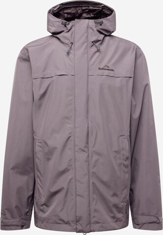 Veste outdoor 'Bealey' Kathmandu en gris : devant