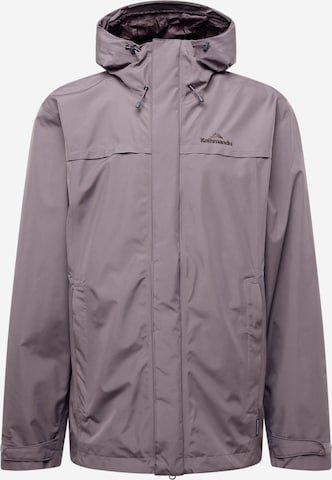 Veste outdoor 'Bealey' Kathmandu en gris : devant