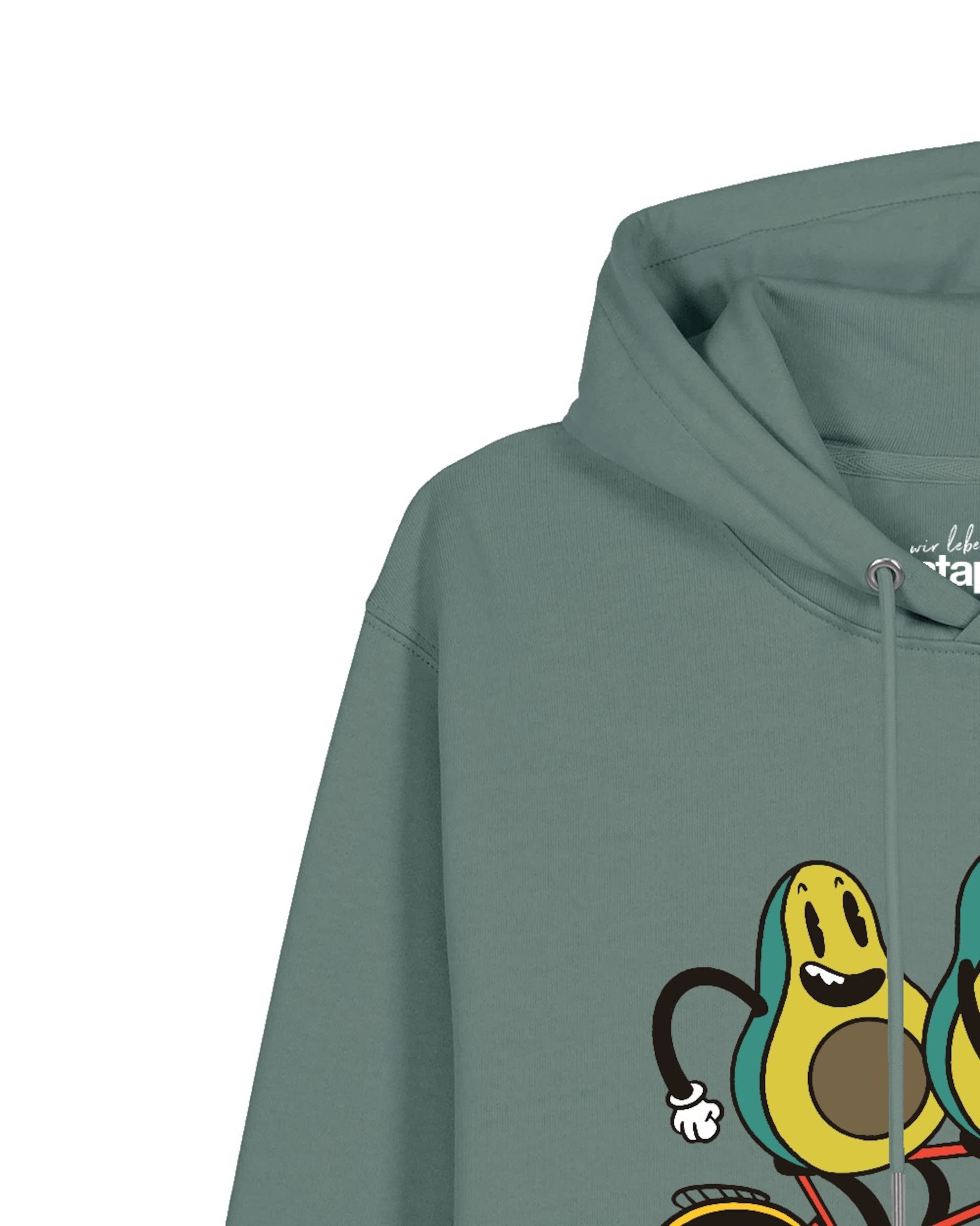 Pull-over 'Avocado Fahrrad' Watapparel en vert