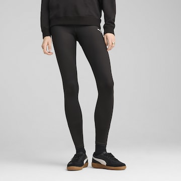 Skinny Leggings 'Essentials' PUMA en noir : devant