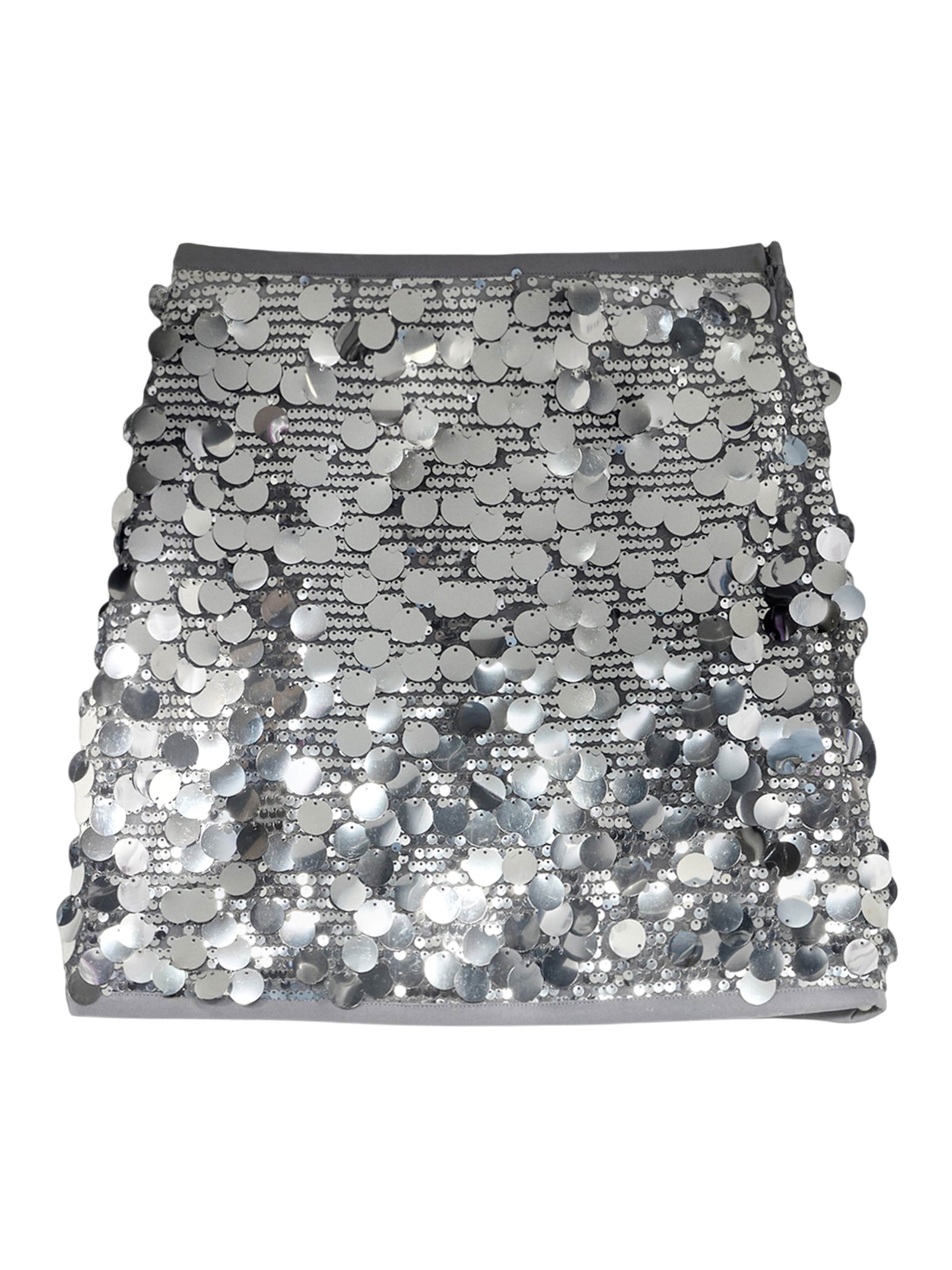 ONLY GIRLS Skirt 'KOGJADEL' in Silver: front