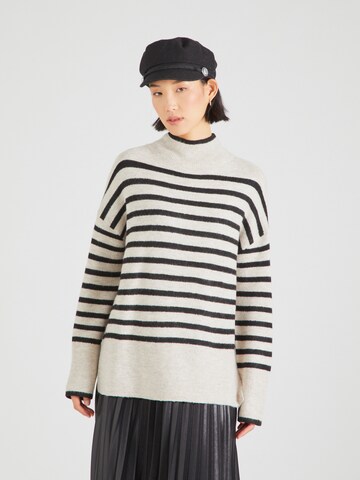 QS Trui in Beige: voorkant