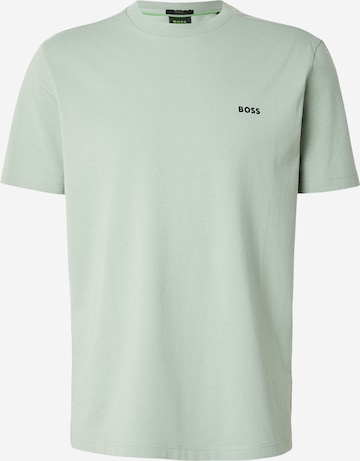 žalia BOSS Marškinėliai: priekis