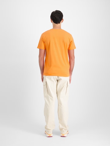 ALPHA INDUSTRIES Тениска в оранжево