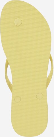 HAVAIANAS T-Bar Sandals 'Slim' in Yellow