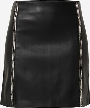 River Island Skirt 'DIAMANTE' in Black: front