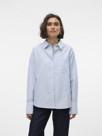 VERO MODA Bluse 'ENYA' i blå: forside
