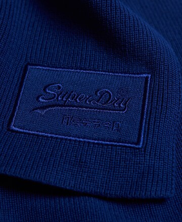 Superdry SUPERDRY Klassischer Vintage Logo Schal in Blau