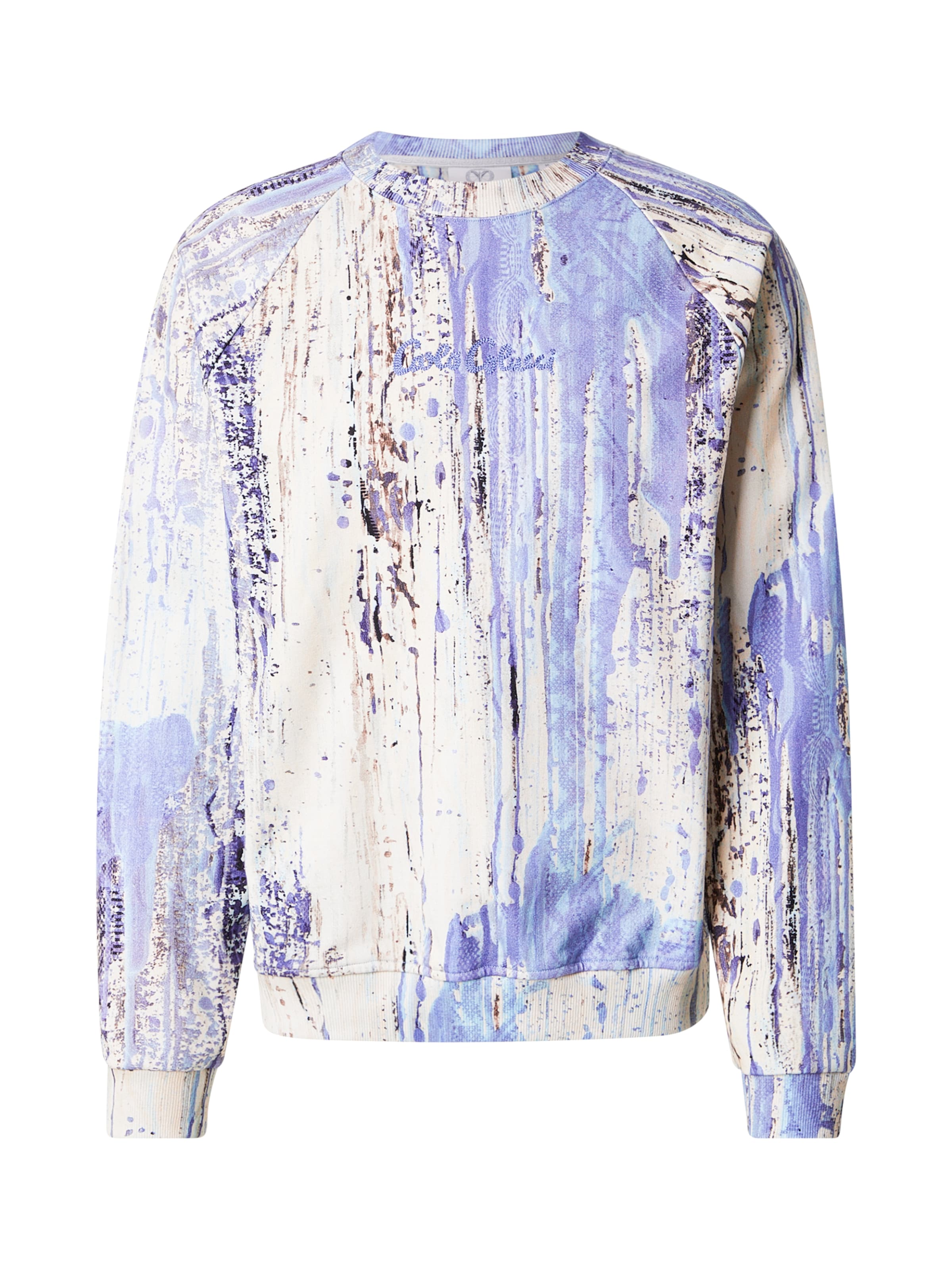 Carlo Colucci Mikina 'Fauster' – modrá: přední strana