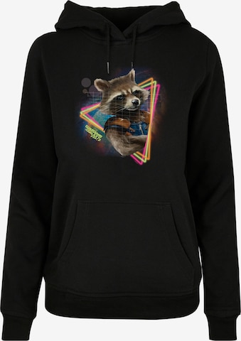 F4NT4STIC Sweatshirt ' Marvel' in Zwart: voorkant