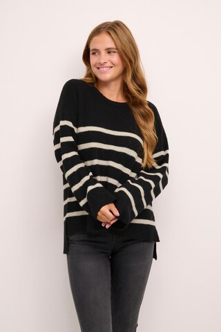 Cream Sweater 'Berna' in Black: front