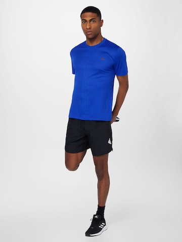 ADIDAS PERFORMANCE Functioneel shirt 'Hiit Engineered' in Blauw