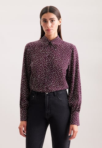 Chemisier SEIDENSTICKER en violet : devant