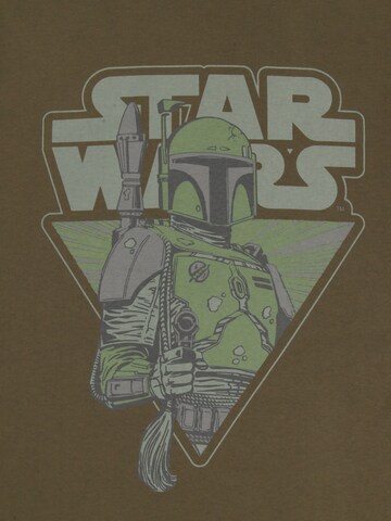Recovered Shirt 'Star Wars The Mandalorian' in Grün