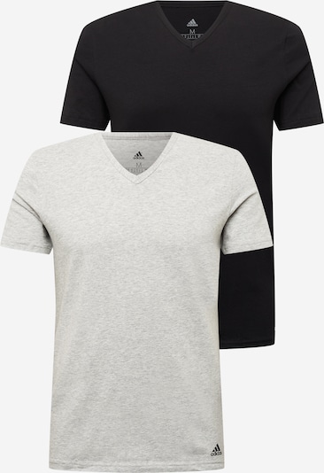 ADIDAS SPORTSWEAR Performance Shirt in mottled grey / Black, Item view