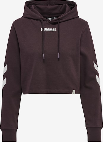 Hummel Sweatshirt in Purple: front
