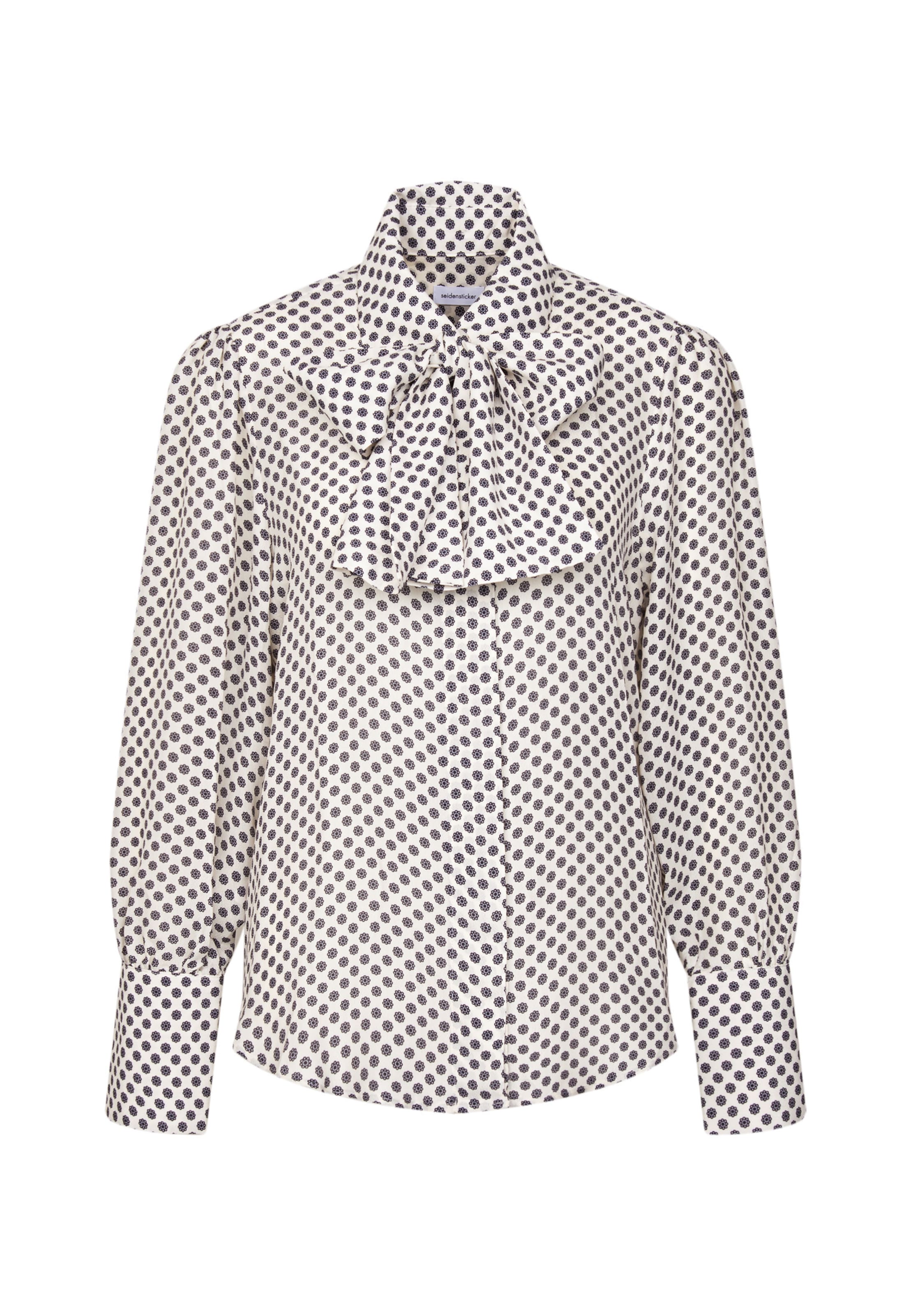 Chemisier 'Ausgestellte' SEIDENSTICKER en blanc