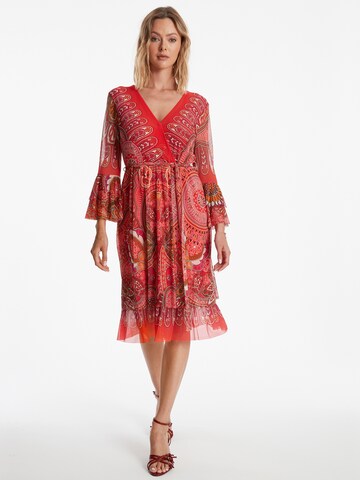Robe 'Zevora' Ana Alcazar en rouge