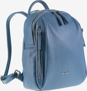PIERRE CARDIN Backpack 'Céleste Nova' in Blue: front