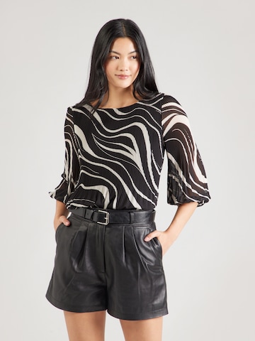 s.Oliver BLACK LABEL Blus i svart: framsida