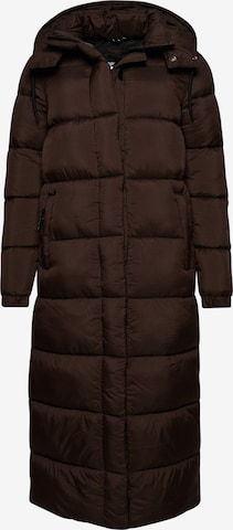 Superdry Wintermantel 'Touchline' in Bruin: voorkant