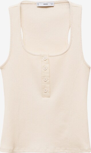 MANGO Knitted Top 'WALNUT' in Beige, Item view