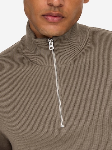 Only & Sons Pullover 'Phil' in Schwarz