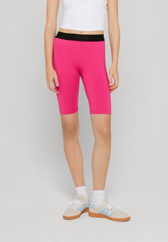 9N1M SENSE Skinny Leggings in Pink: front