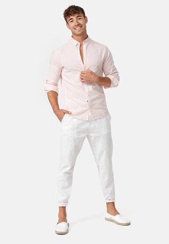 INDICODE JEANS Regular Chino Pants 'Veneto' in White