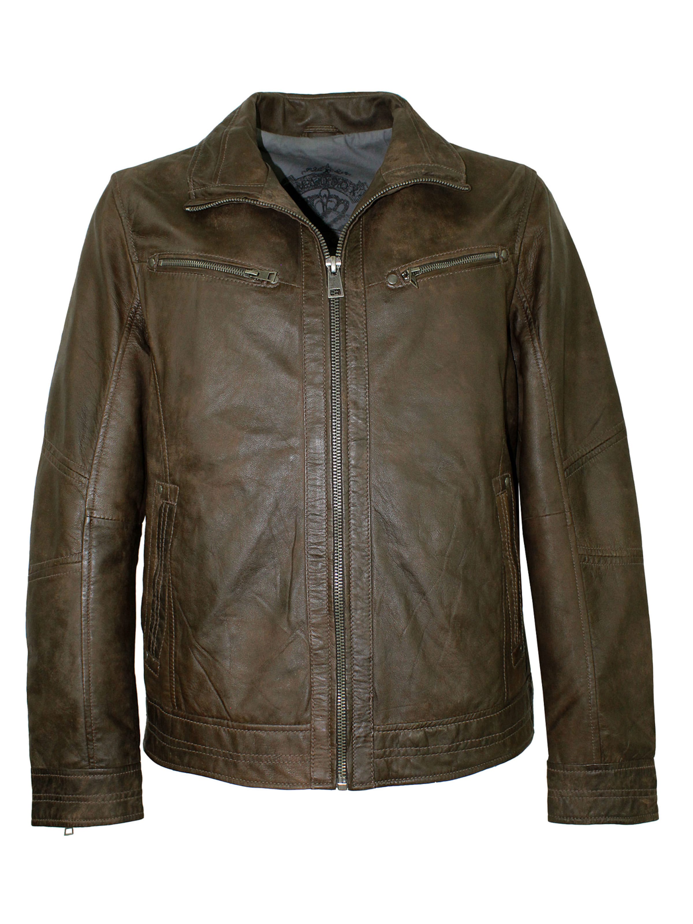 MADDOX Between-Season Jacket 'Franklin' in Brown: front
