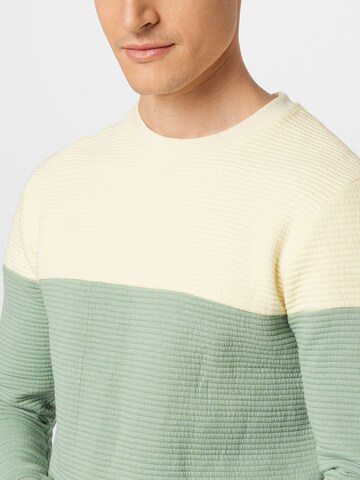 BURTON MENSWEAR LONDON Sweatshirt 'Ottoman' in Beige