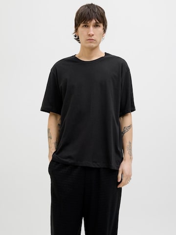 JACK & JONES Tričko - Čierna: predná strana