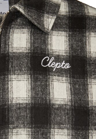 Cleptomanicx Between-Season Jacket 'Checker' in Black