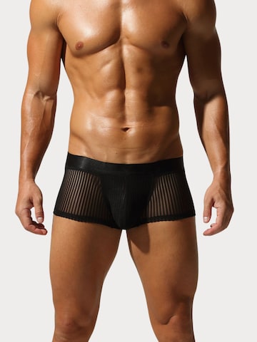 SEOBEAN Boxer shorts in Black: front