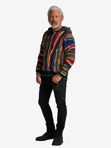 Carlo Colucci Knit Cardigan 'Conzatti' in Mixed colors