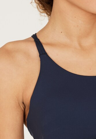 Athlecia Bustier Sport-BH 'Elli' in Blau