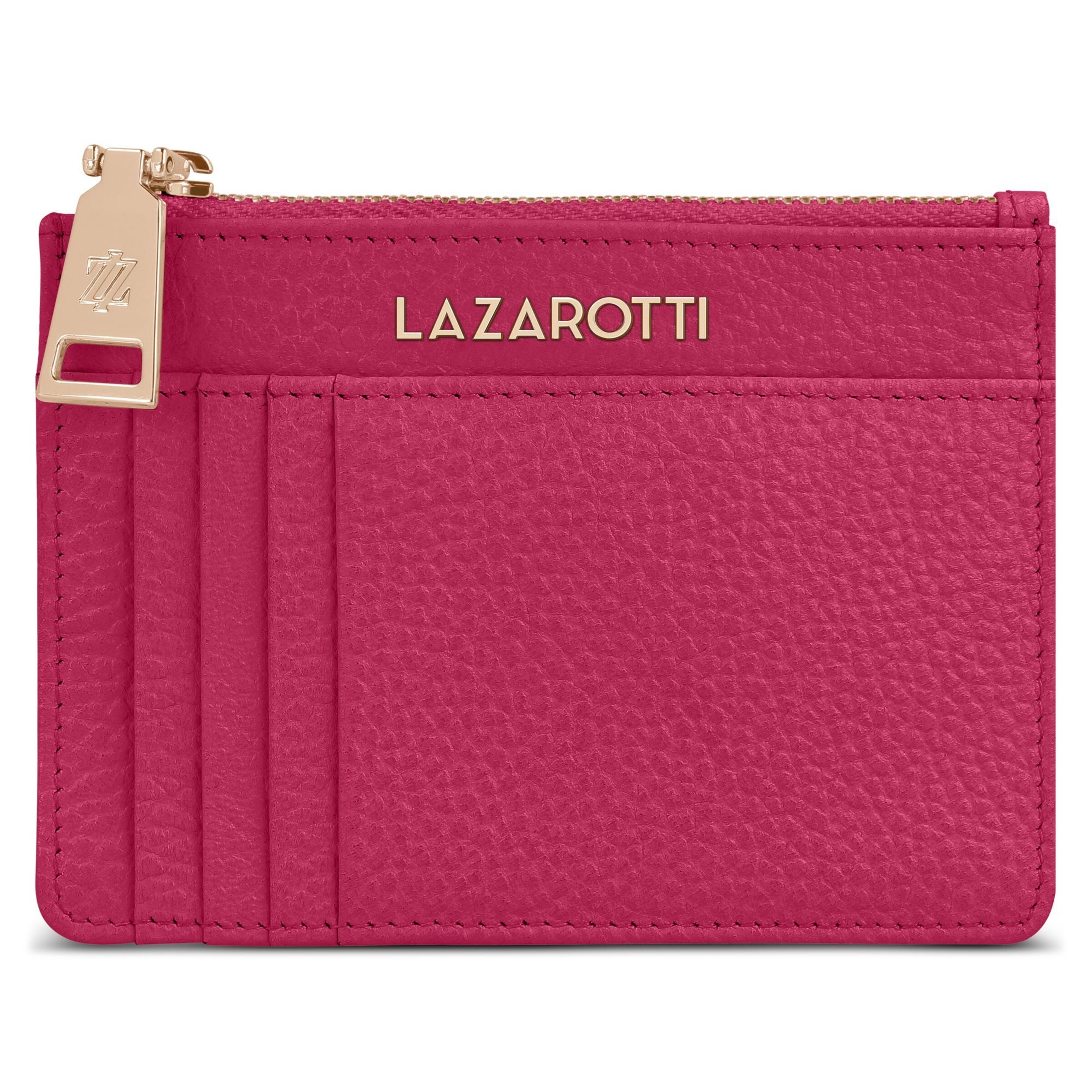 Lazarotti Portemonnaie 'Bologna' in Pink: Vorderseite