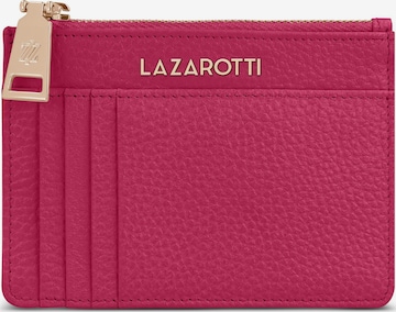 Astuccio 'Bologna' di Lazarotti in rosa: frontale