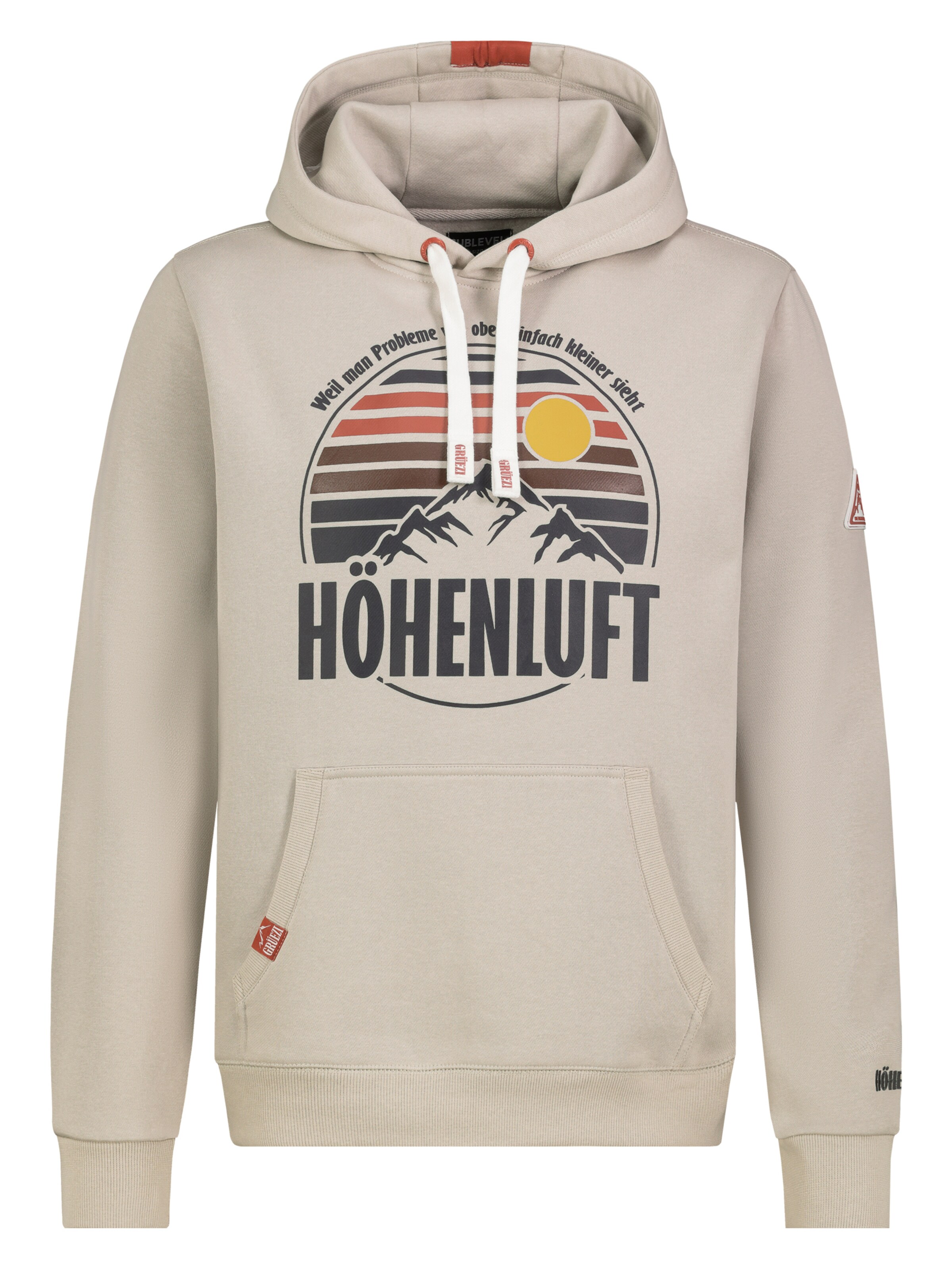 Sublevel Sweatshirt in Beige: Vorderseite