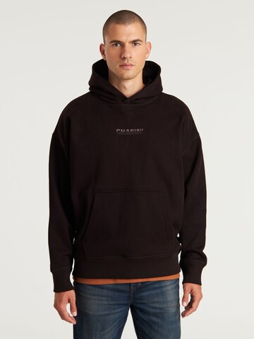 CHASIN' Sweatshirt 'Kyoto' in Braun: Vorderseite