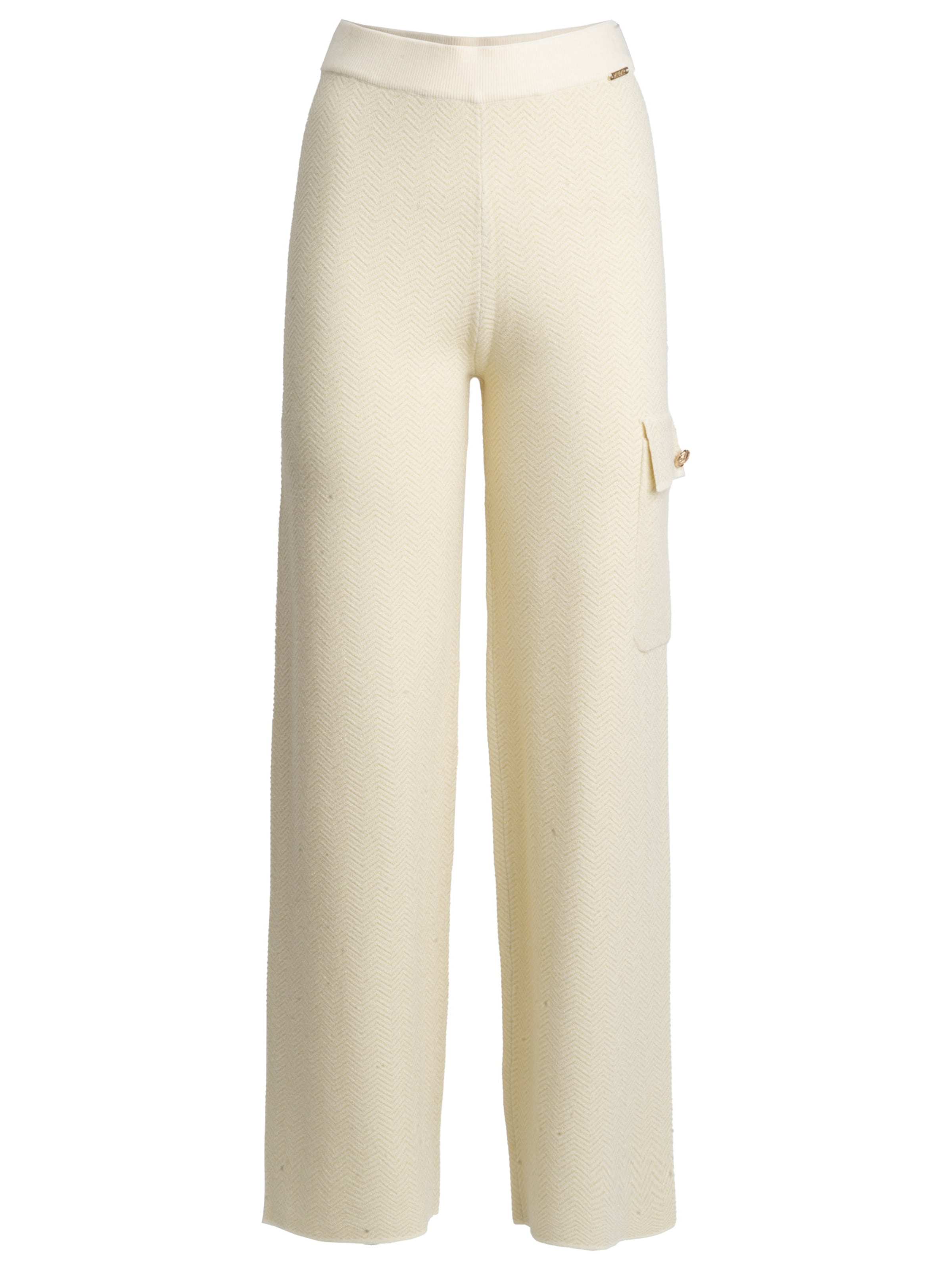 Influencer Loosefit Bukser i beige: forside