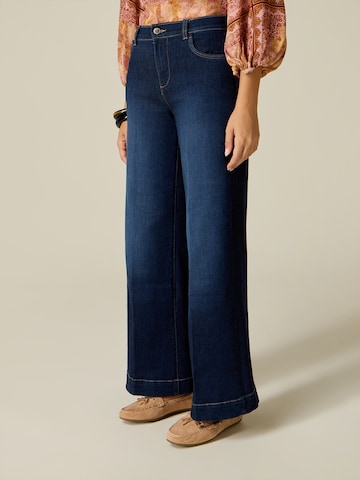 oltre Baggy Jeans in Blauw