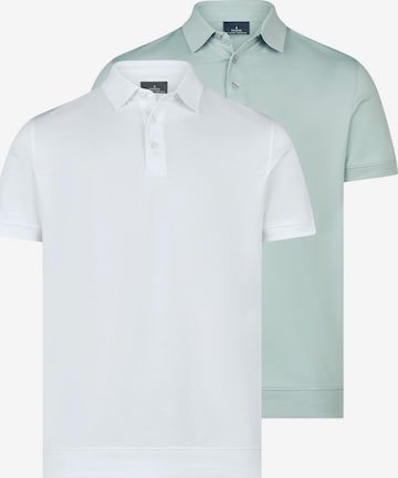 Ragman Shirt 'Basic' in Green: front